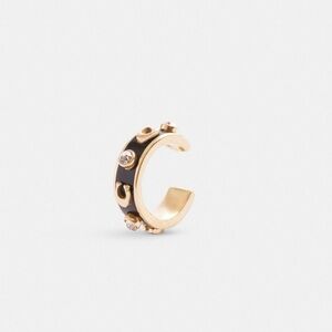 Coach Signature ear cuff